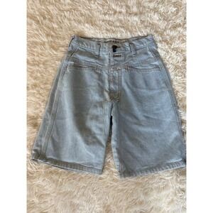 Marithe Francois Girbaud 90's y2k grunge Stone Washed Denim Shorts‎ Mens Size 14